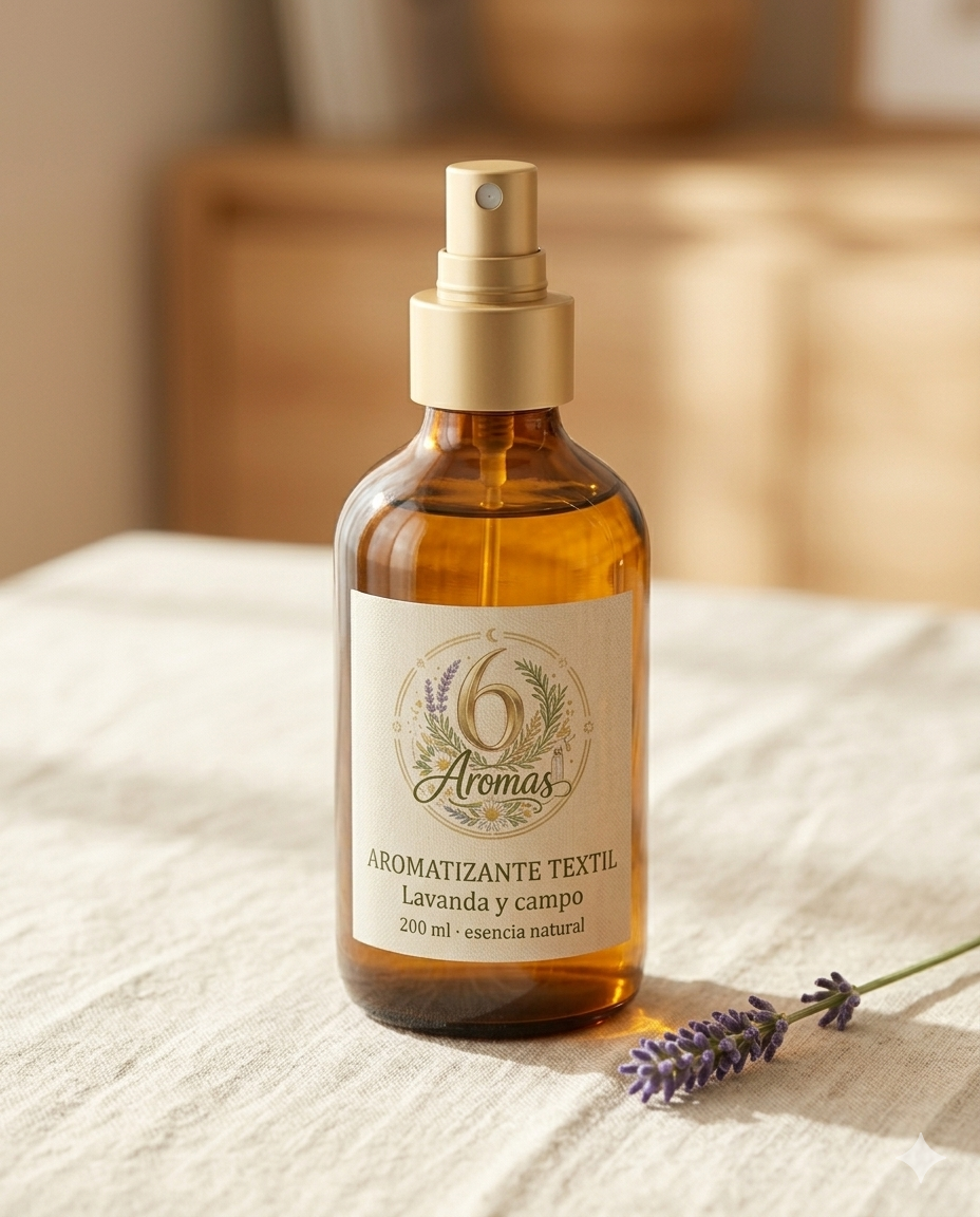 Aromatizante textil 6 Aromas